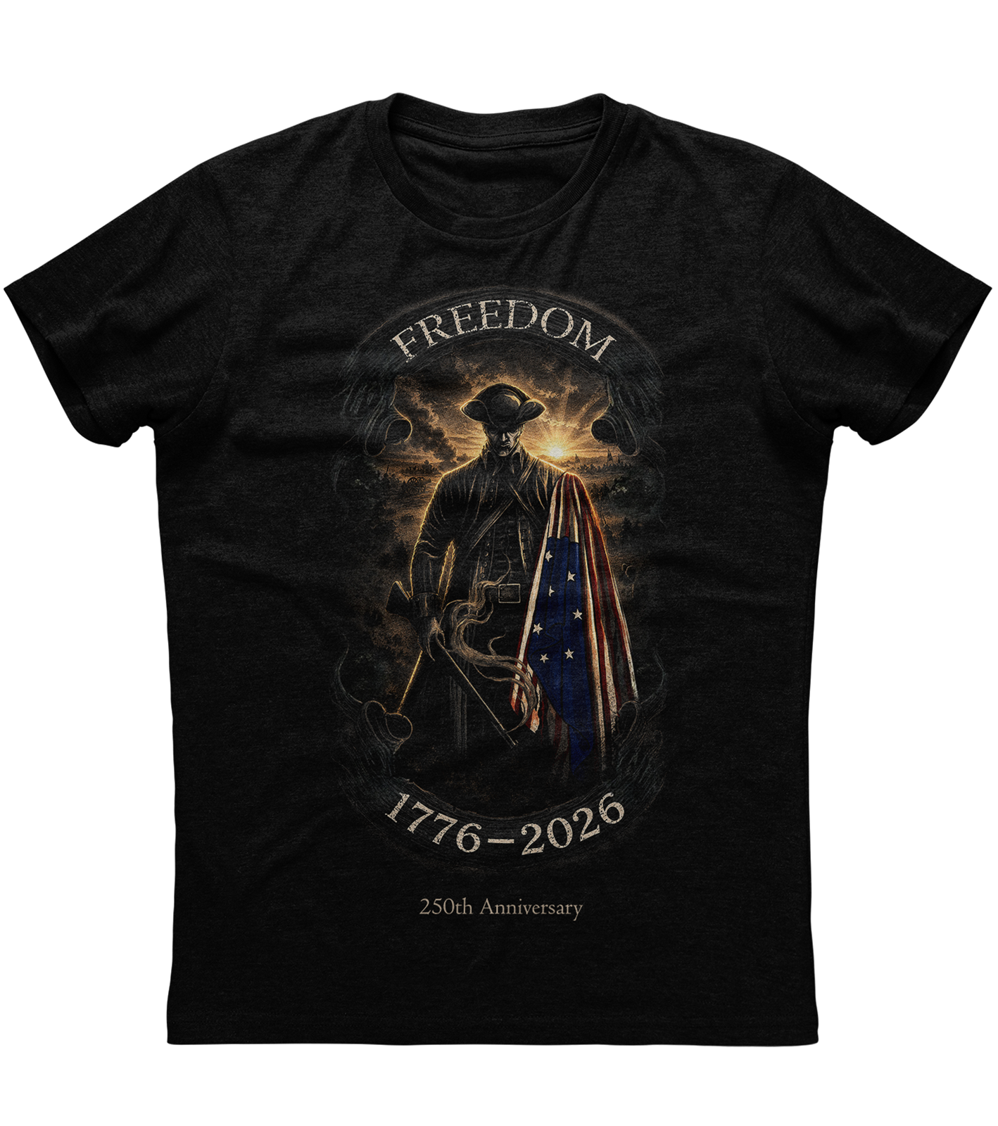 Patriot 1776-2026 250th Anniversay T-shirt (O)
