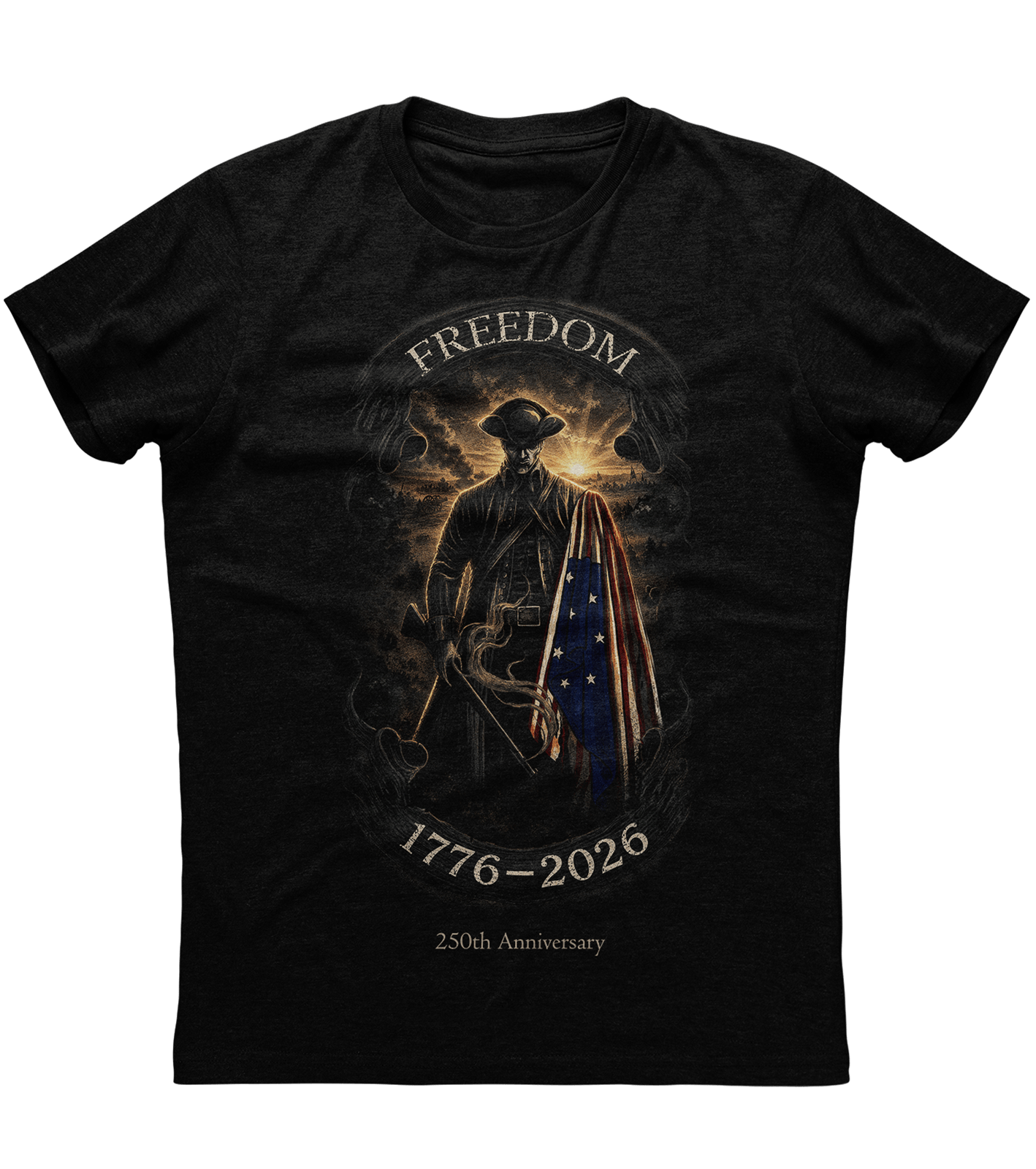 Patriot 1776-2026 250th Anniversary T-shirt (O)