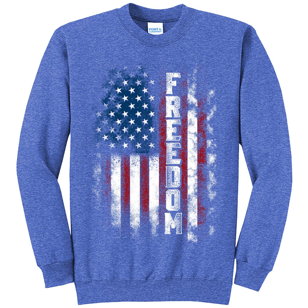 American Flag Freedom Patriotic T-Shirt (O)