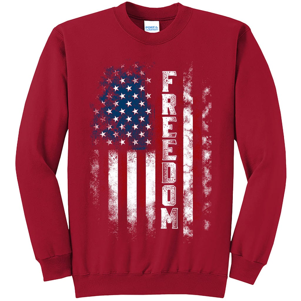 American Flag Freedom Patriotic T-Shirt (O)