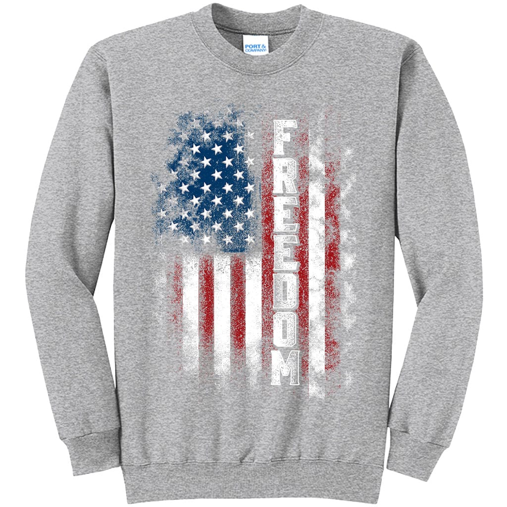 American Flag Freedom Patriotic T-Shirt (O)