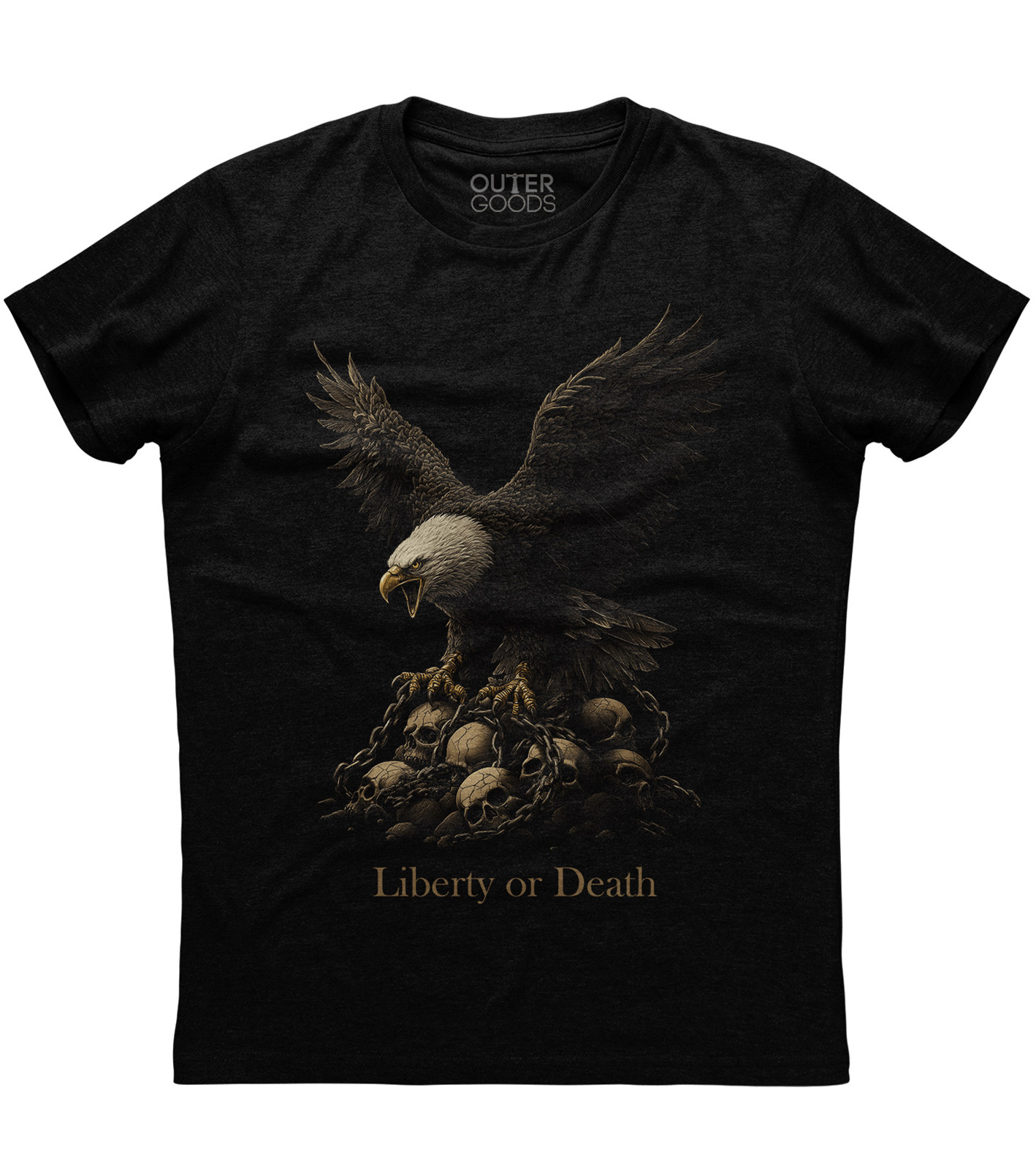 Liberty Or Death Soaring Eagle T-Shirt (O)