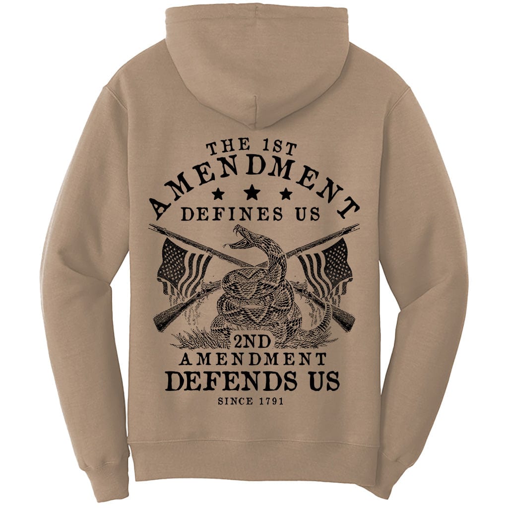 The 1st Amendment Defines Us T-Shirt (O)