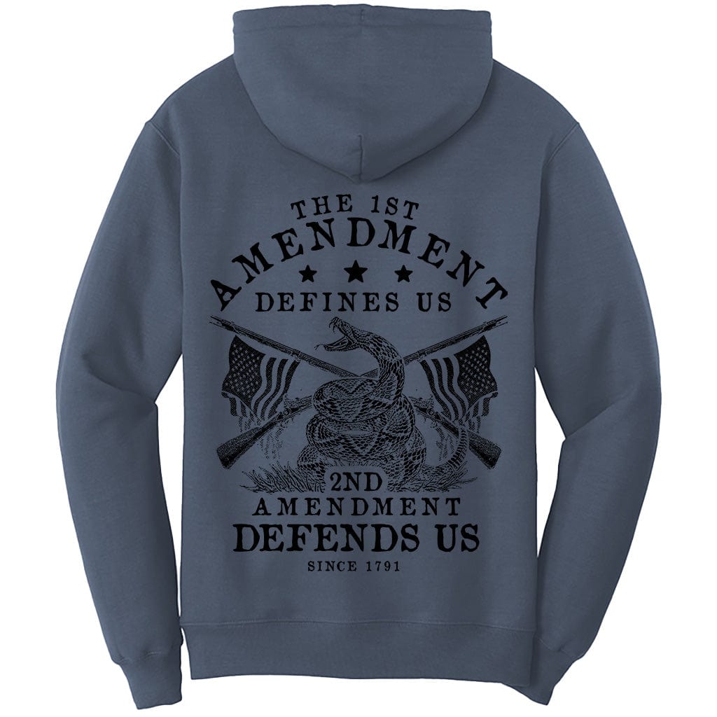 The 1st Amendment Defines Us T-Shirt (O)
