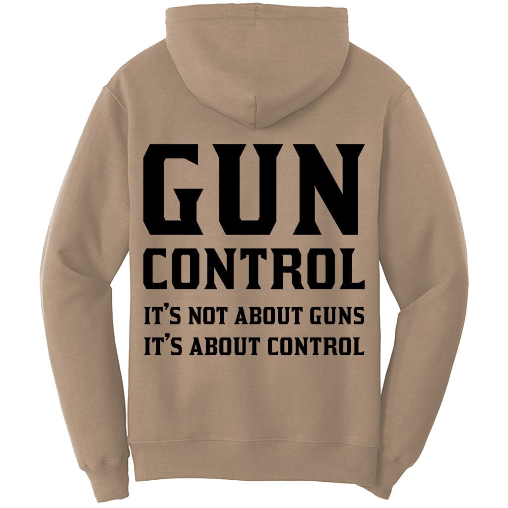 Gun Control It's Not About Guns It's About Control T-Shirt (O)