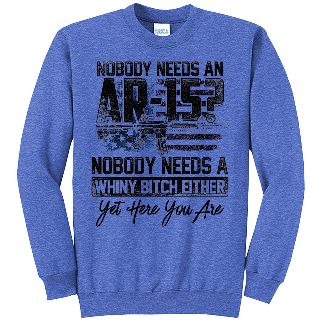 Nobody Needs an AR-15? T-Shirt (O)
