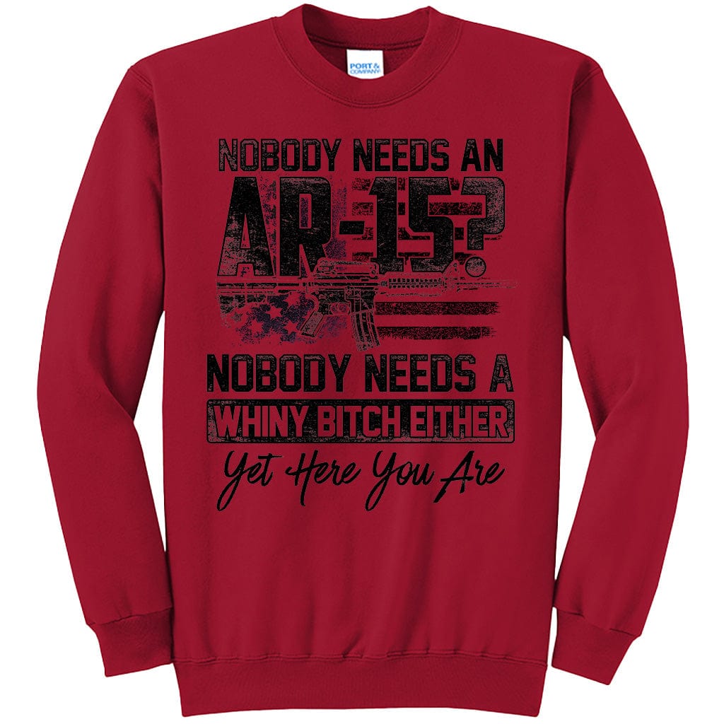 Nobody Needs an AR-15? T-Shirt (O)