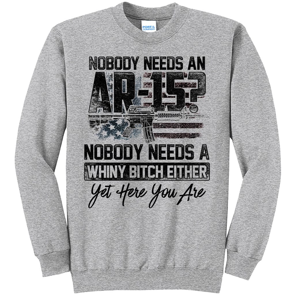 Nobody Needs an AR-15? T-Shirt (O)