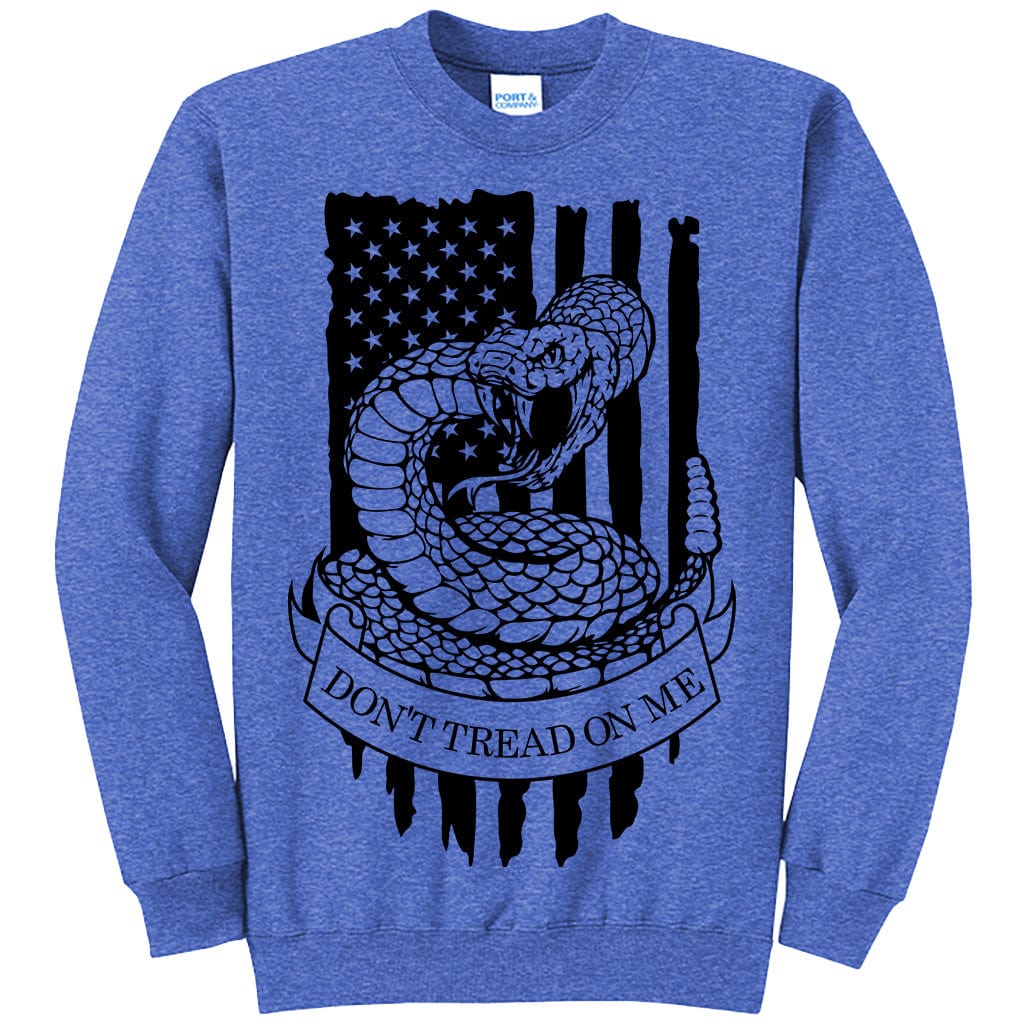 Don't Tread On Me Gadsen Flag American Flag Patriotic T-Shirt (O)