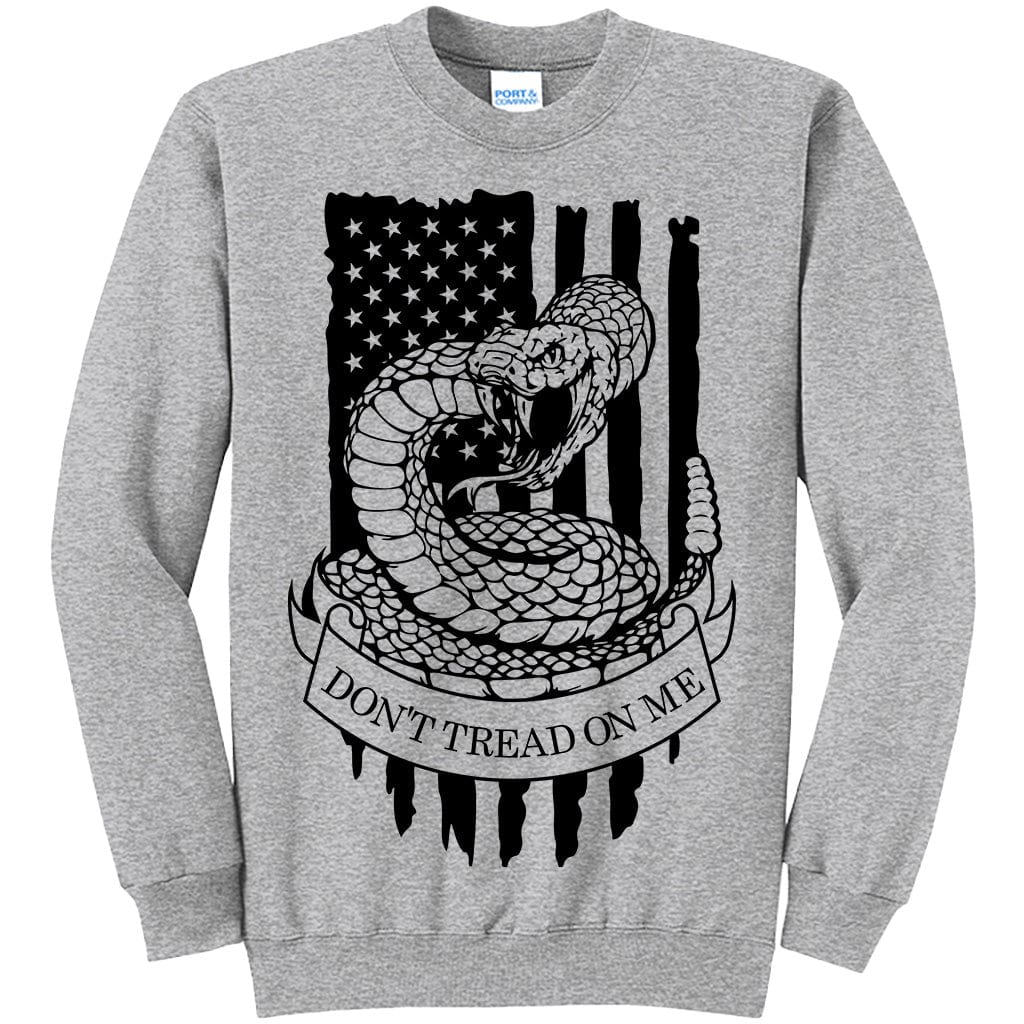 Don't Tread On Me Gadsen Flag American Flag Patriotic T-Shirt (O)