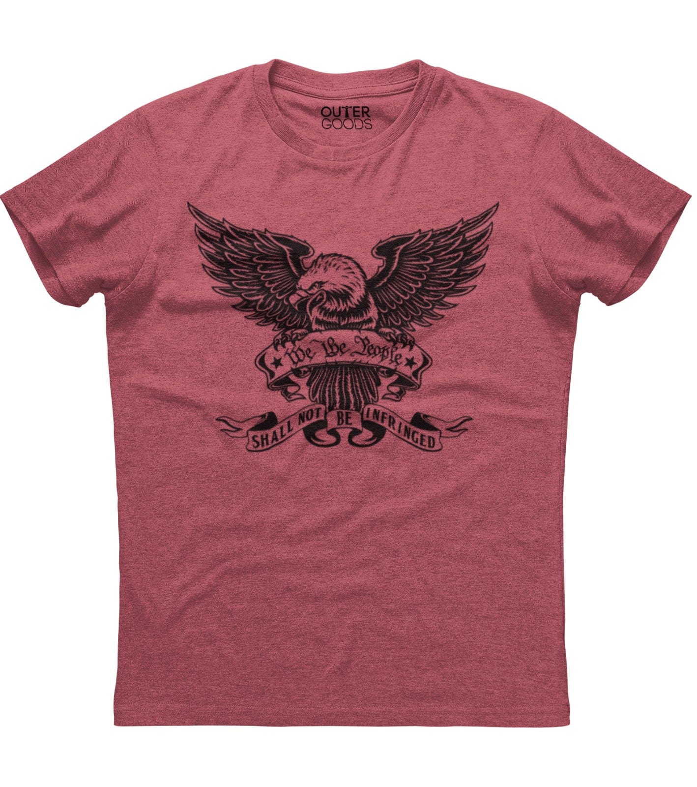 We the People Shall Not be Infringed Patriotic T-Shirt (O)