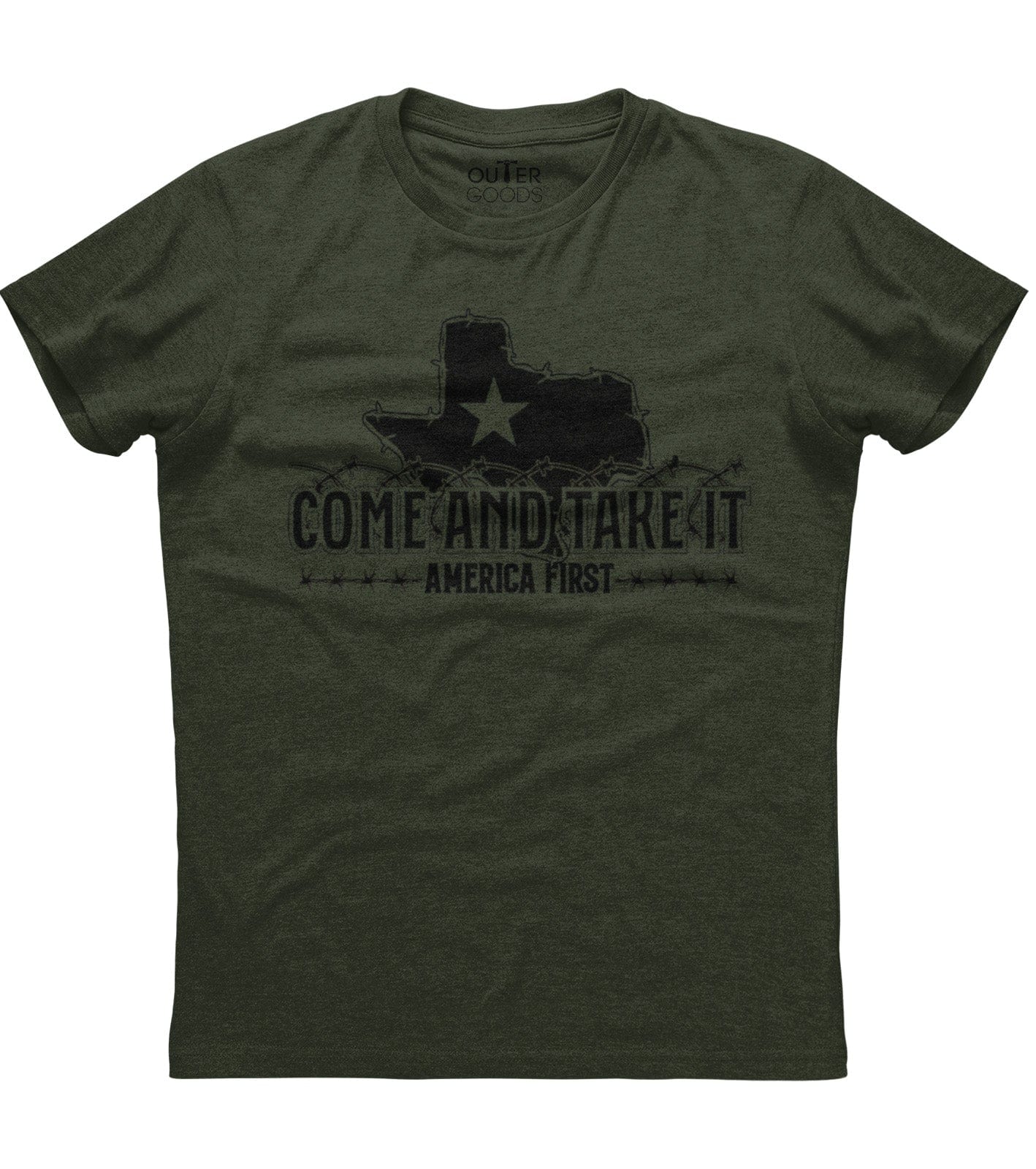 Come And Take It America First Texas T-Shirt (O)