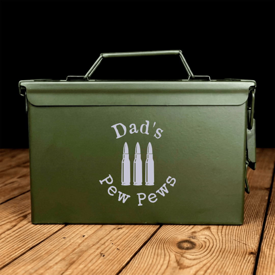 Pew Pews Personalized Ammo Can (CN)