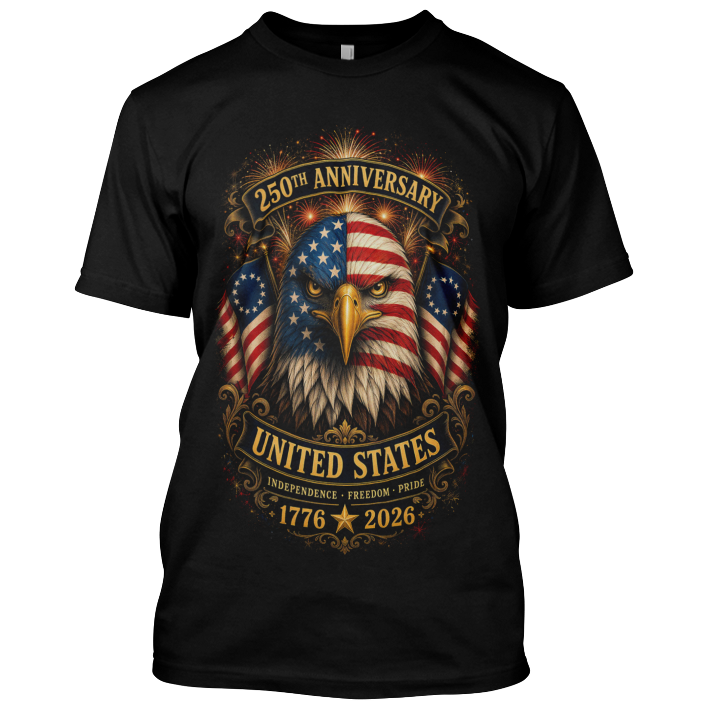 250th Anniversary Eagle T-shirt (O)