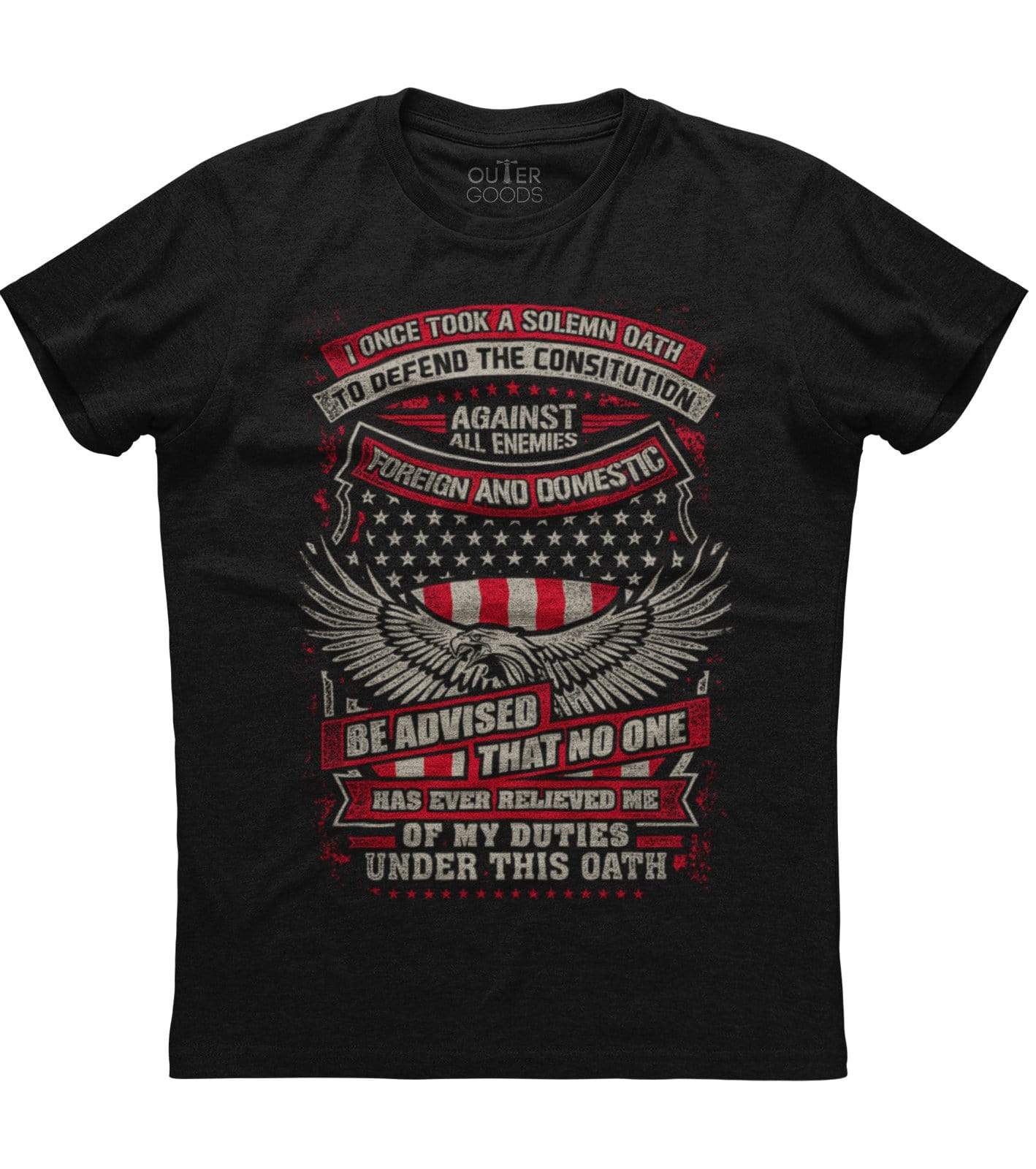 I Once Took A Solemn Oath To Defend The Constitution T-shirt (O)