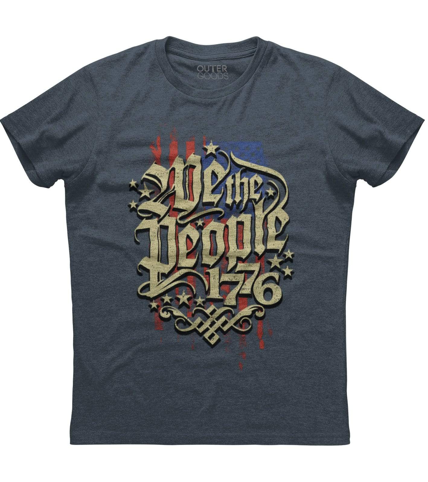 We The People 1776 Flag T-shirt (O)