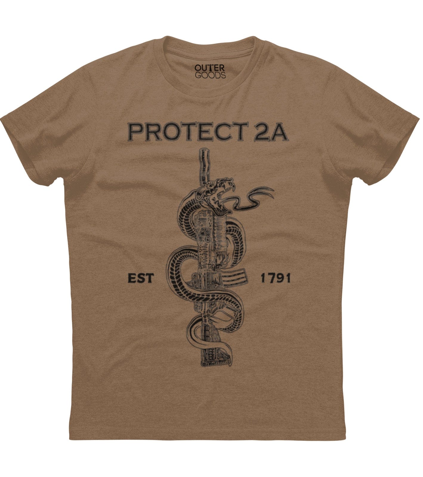 Protect 2A Est 1791 T-Shirt (O)