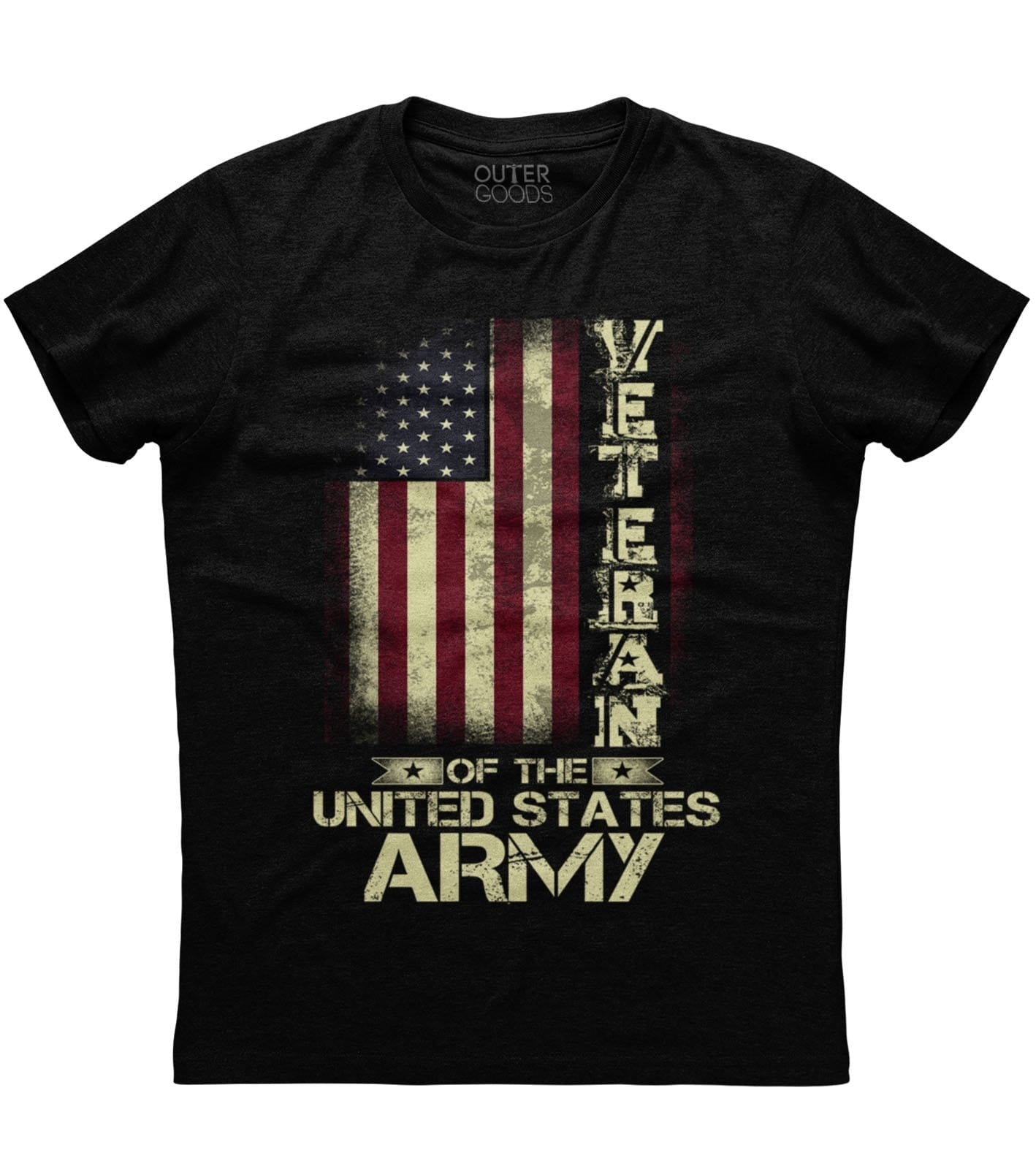 Veteran on The United States Army T-shirt (O)