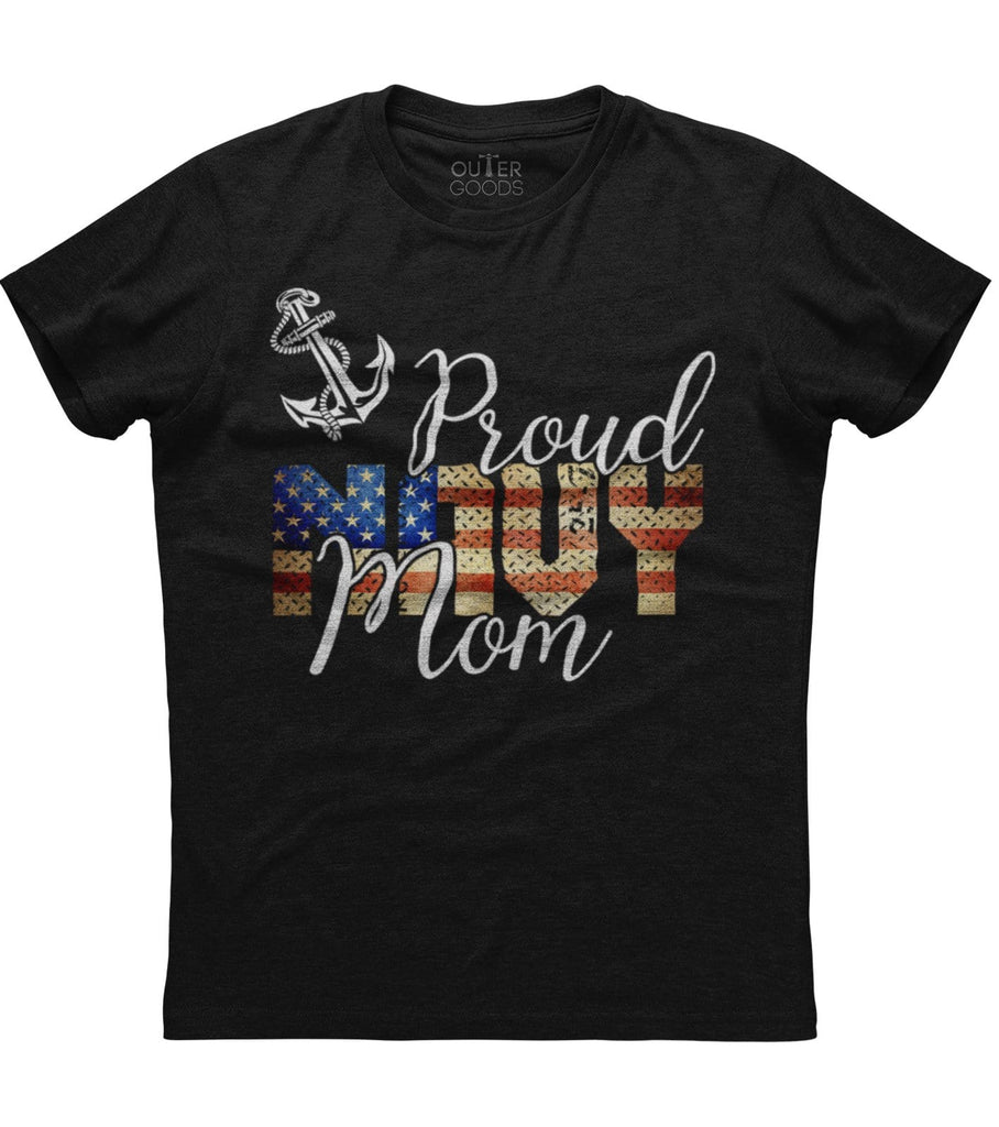 A Proud Navy Mom T-shirt (O)