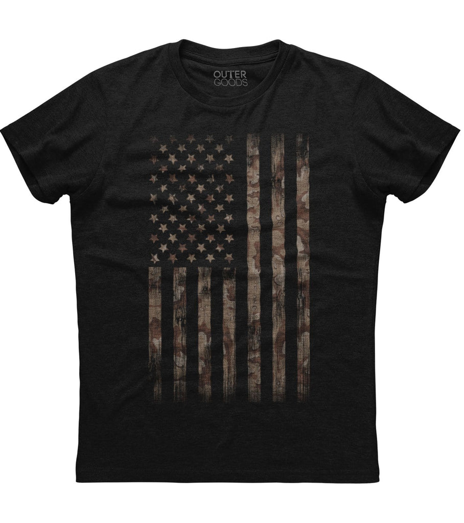 American Camo Flag T-shirt (O)
