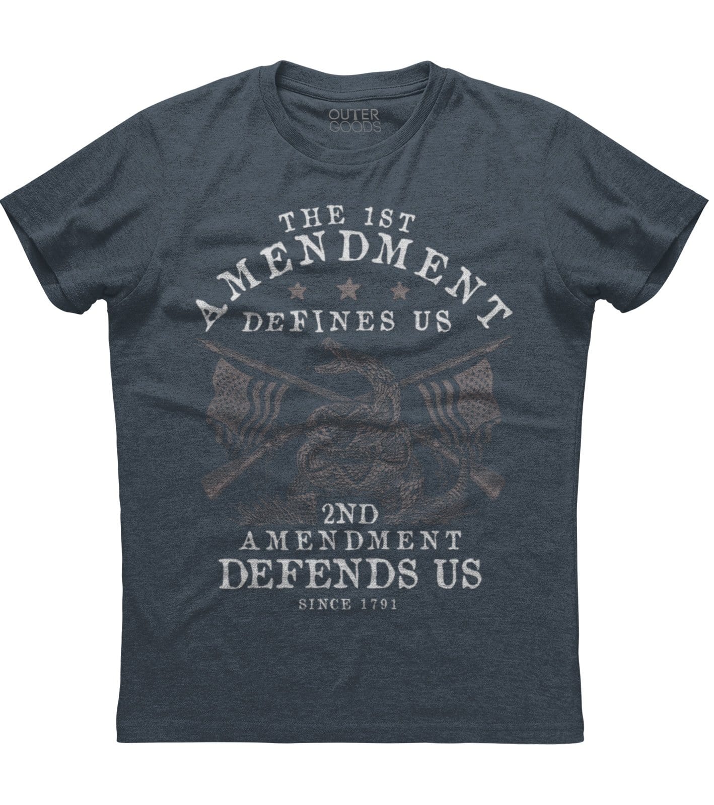 The 1st Amendment Defines Us T-Shirt (O)