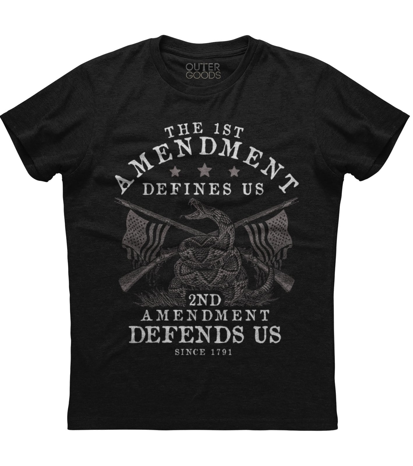 The 1st Amendment Defines Us T-Shirt (O)
