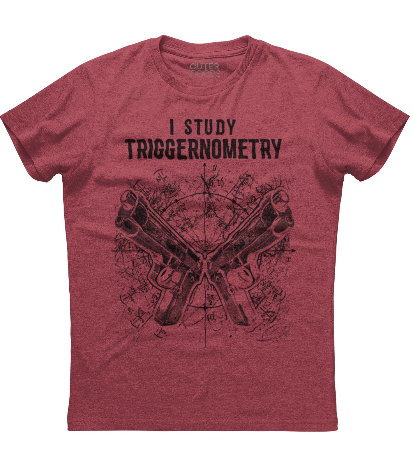 I Study Triggernometry Gun T-Shirt (O)
