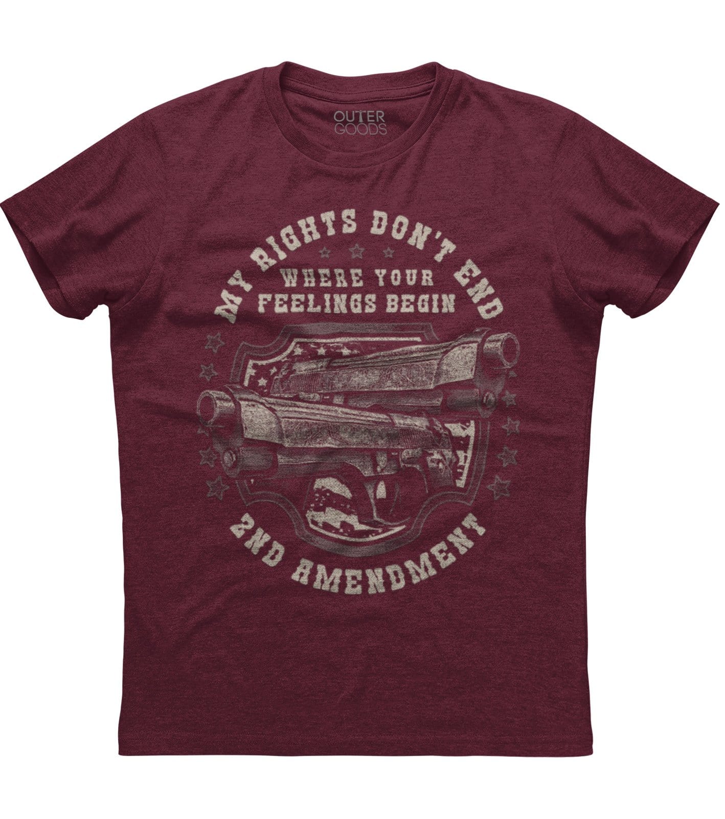My Rights Don't End Where Your Feelings Begin T-Shirt (O)