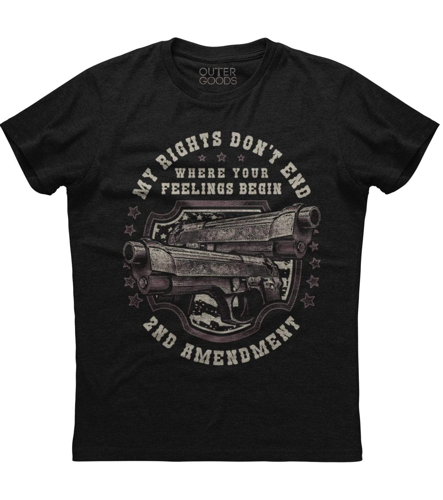 My Rights Don't End Where Your Feelings Begin T-Shirt (O)