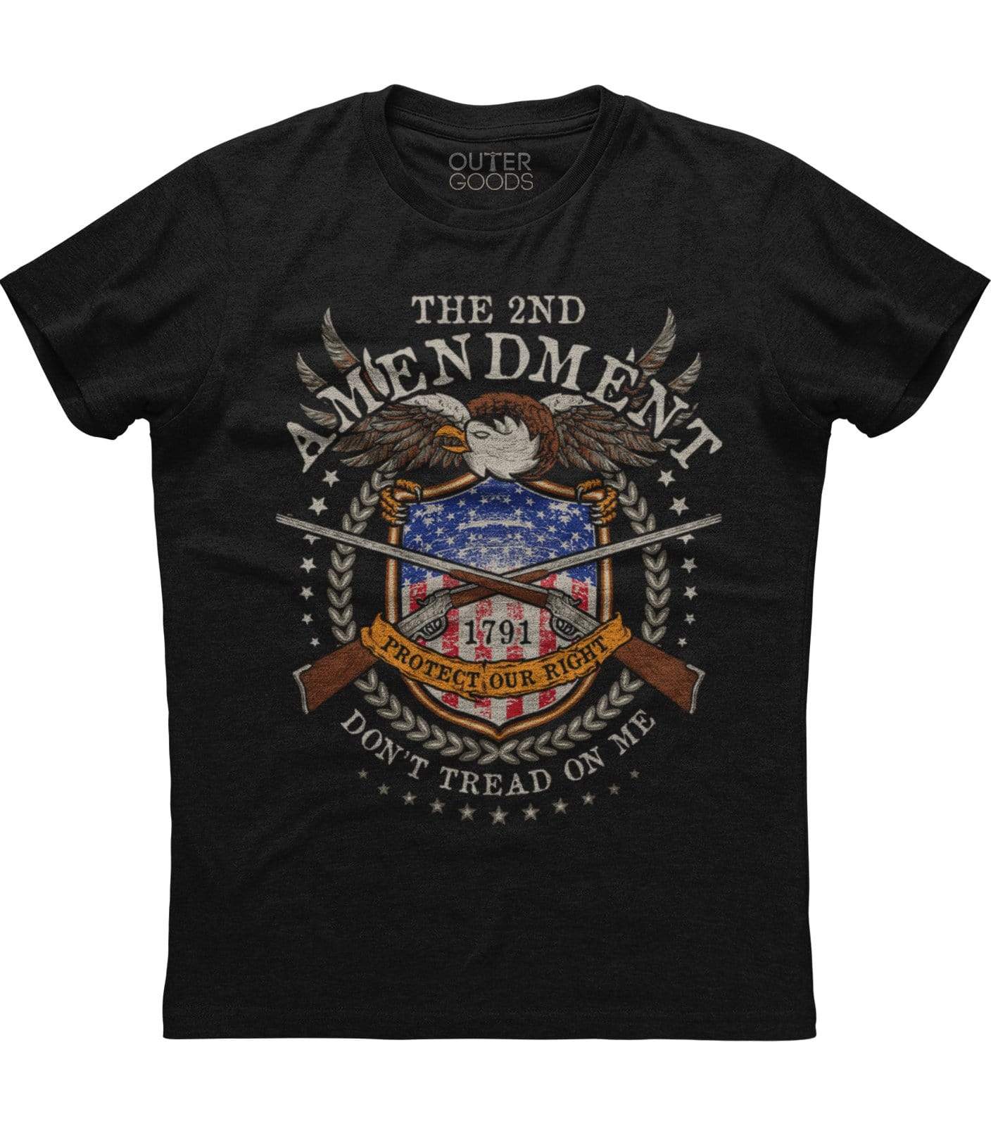 The 2nd Amendment Protect Your Right T-Shirt (O)