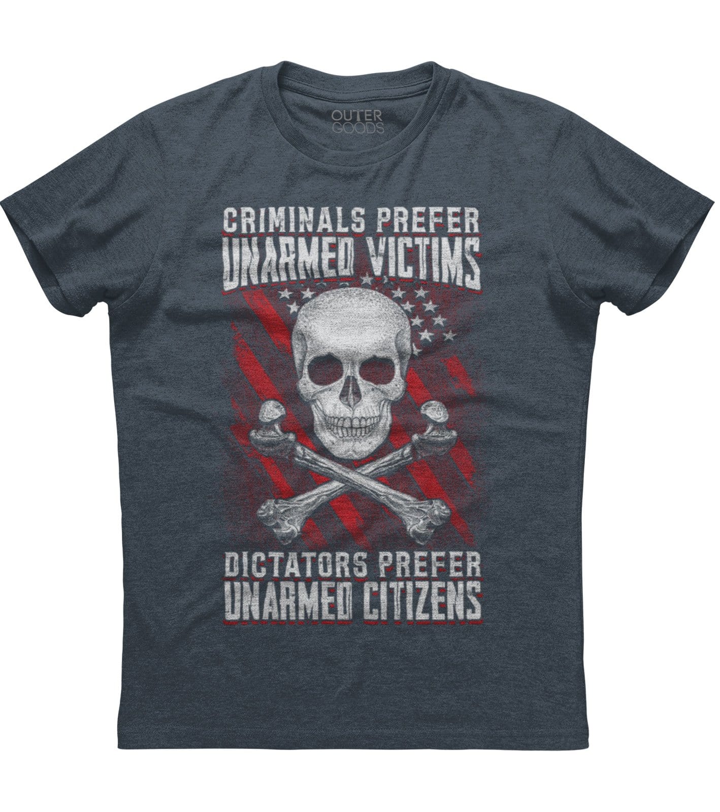 Criminals Prefer Unarmed Victims T-Shirt (O)
