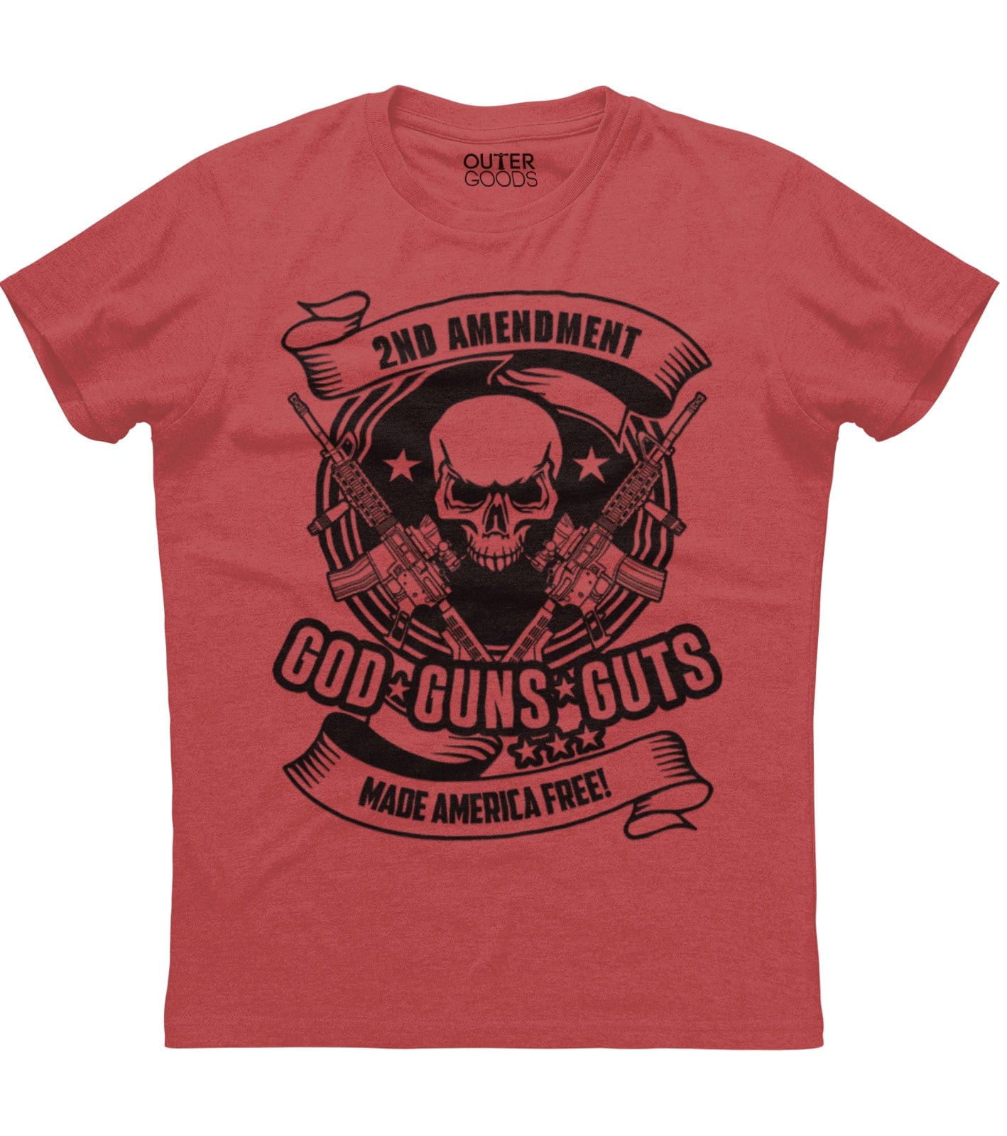 God Guns Guts Make America Free T-Shirt (O)
