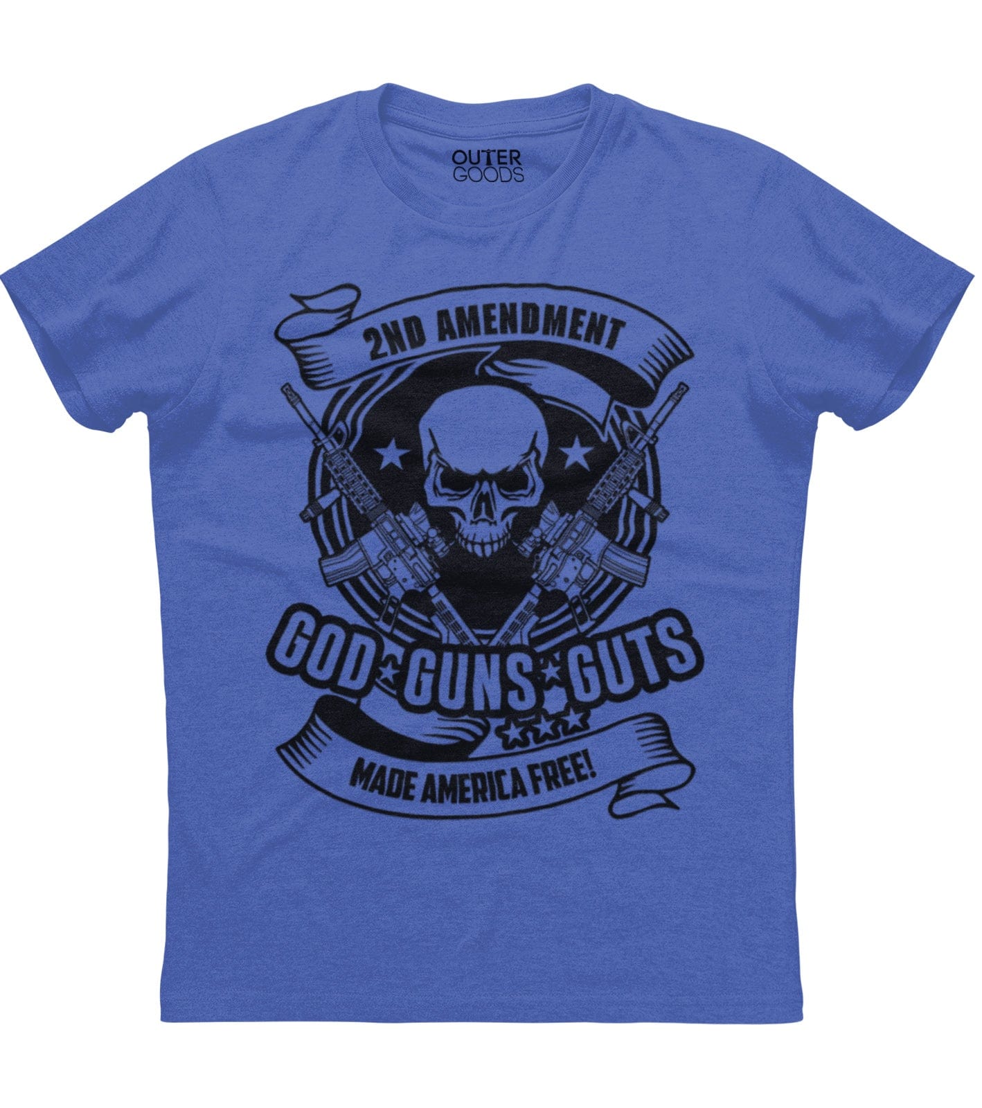 God Guns Guts Make America Free T-Shirt (O)