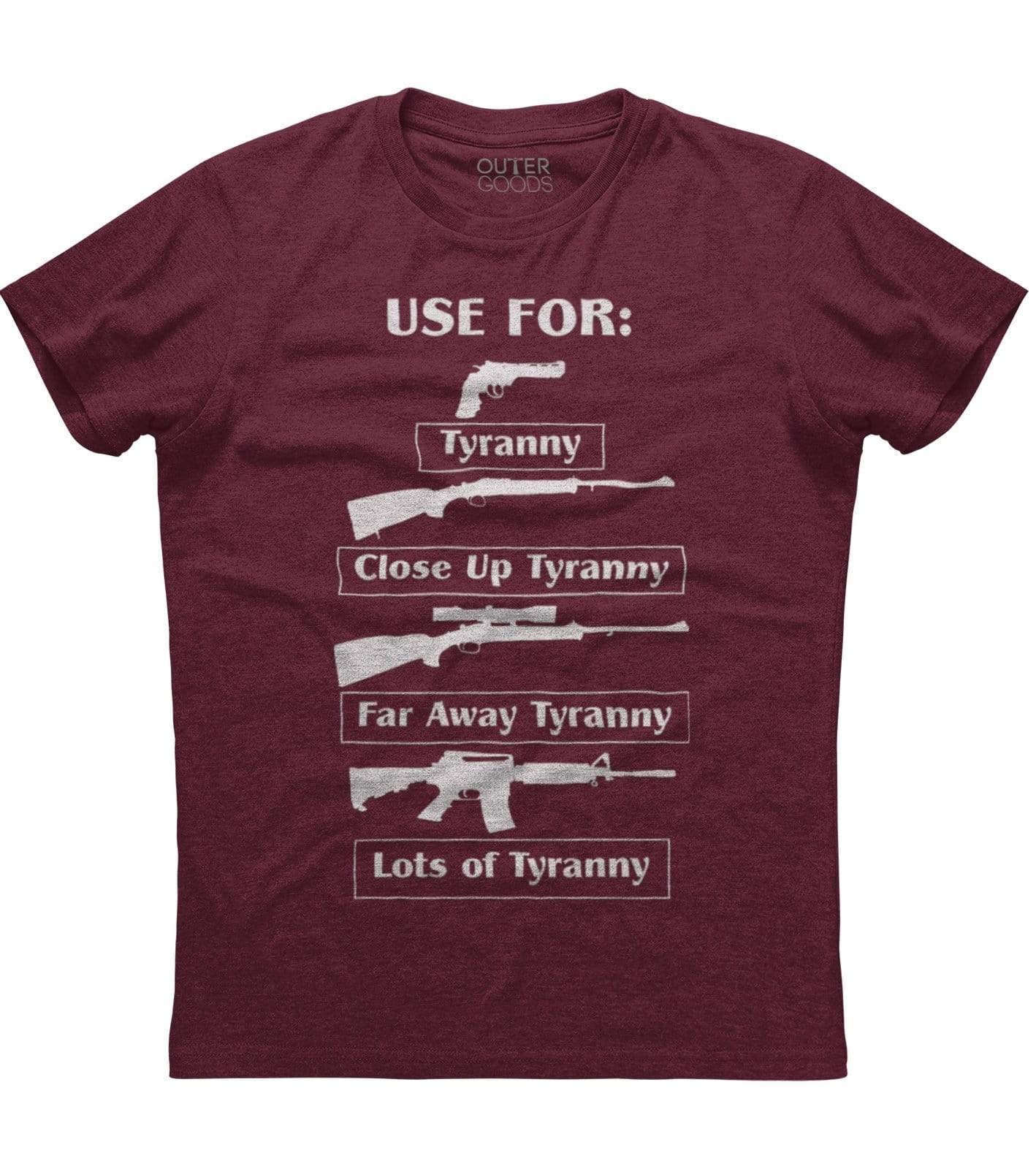 Pro Gun 2nd Amendment Gun Lover Enthusiast Patriotic Gift T-Shirt (O)