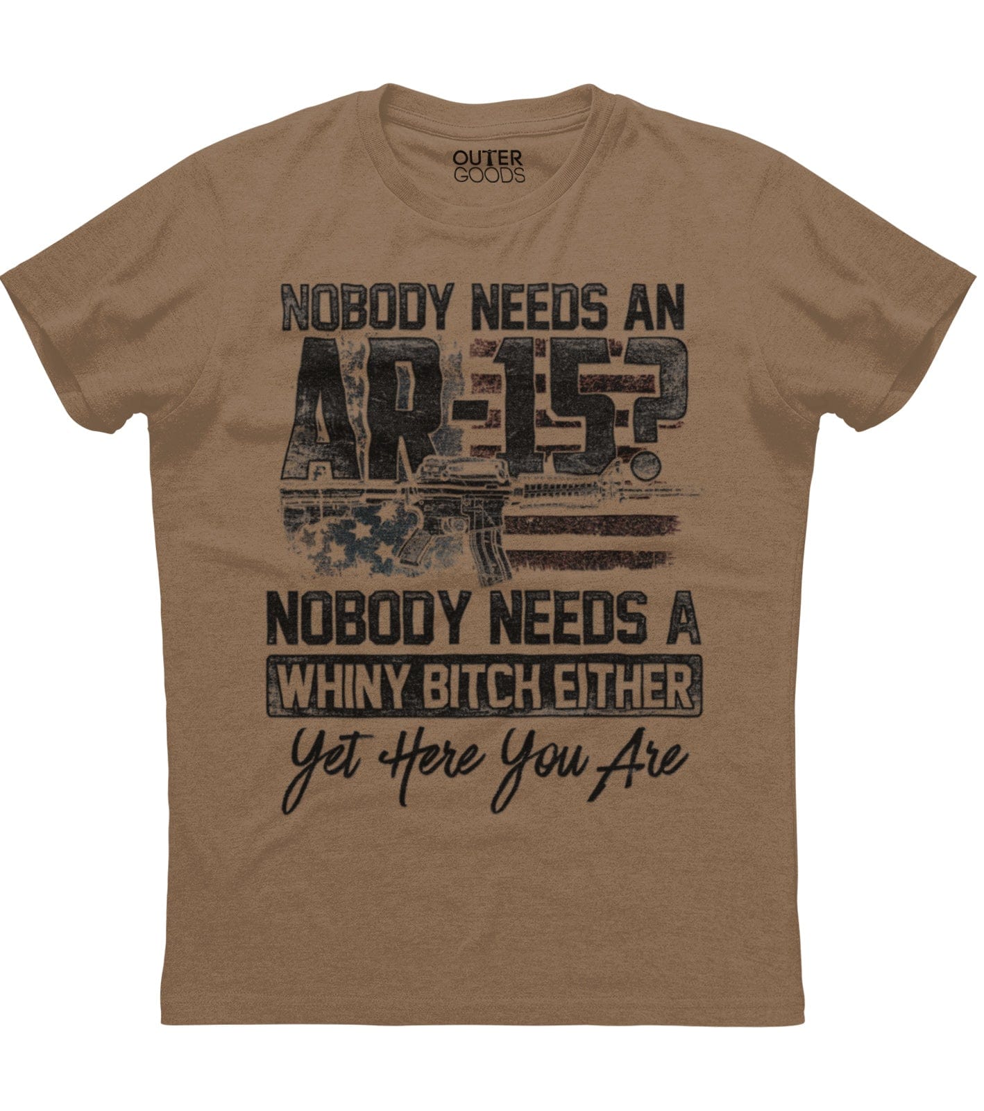 Nobody Needs an AR-15? T-Shirt (O)
