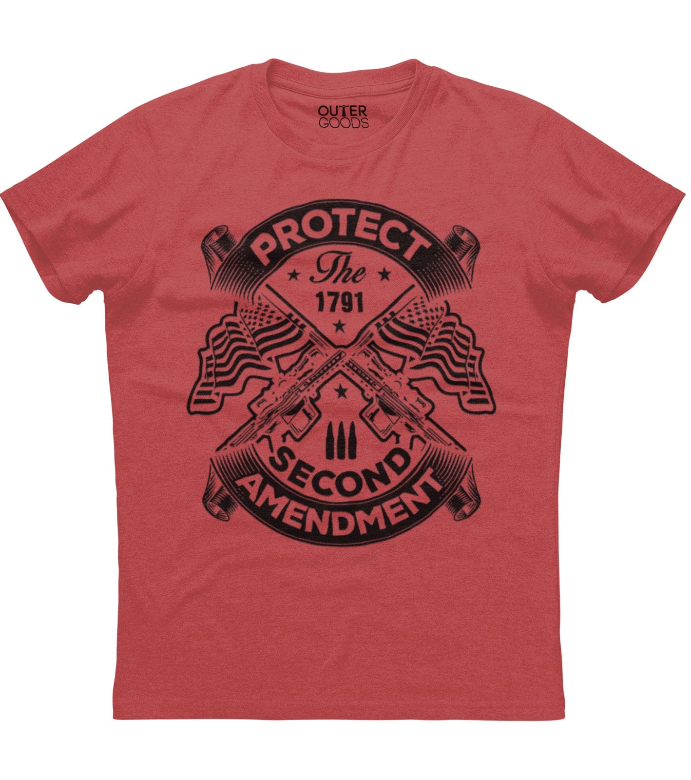 Protect the Second Amendment 1791 T-Shirt (O)