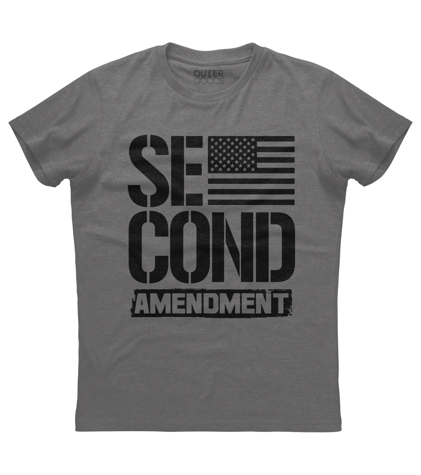 Second Amendment with US Flag Shirt (O)