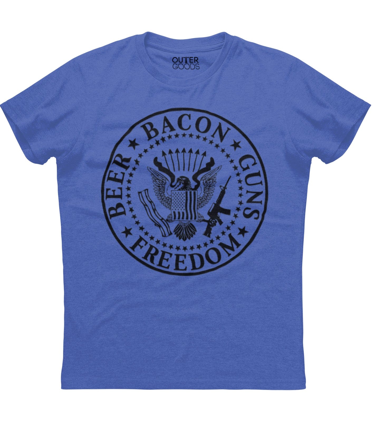 Beer Bacon Guns and Freedom T-Shirt (O)