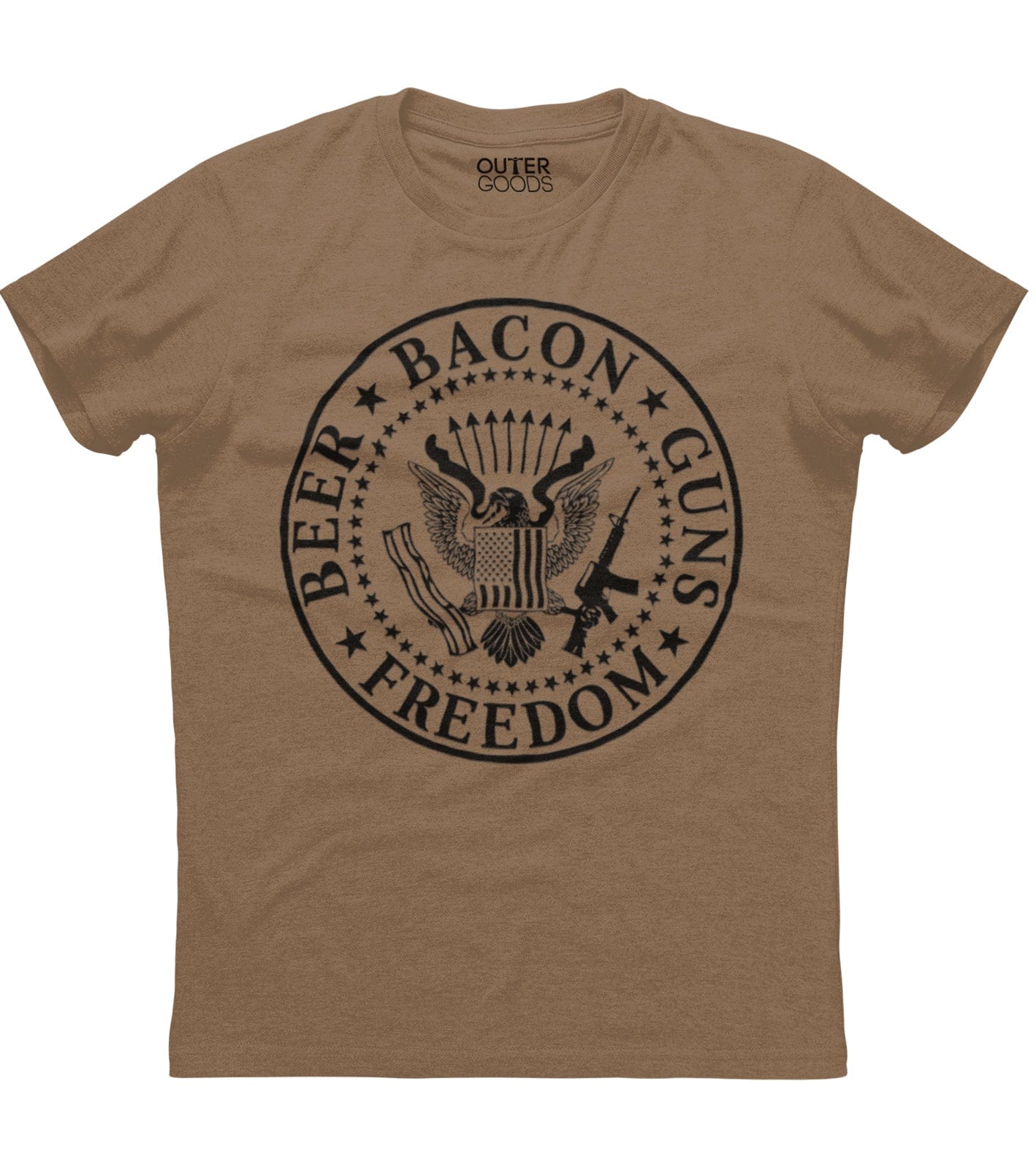 Beer Bacon Guns and Freedom T-Shirt (O)