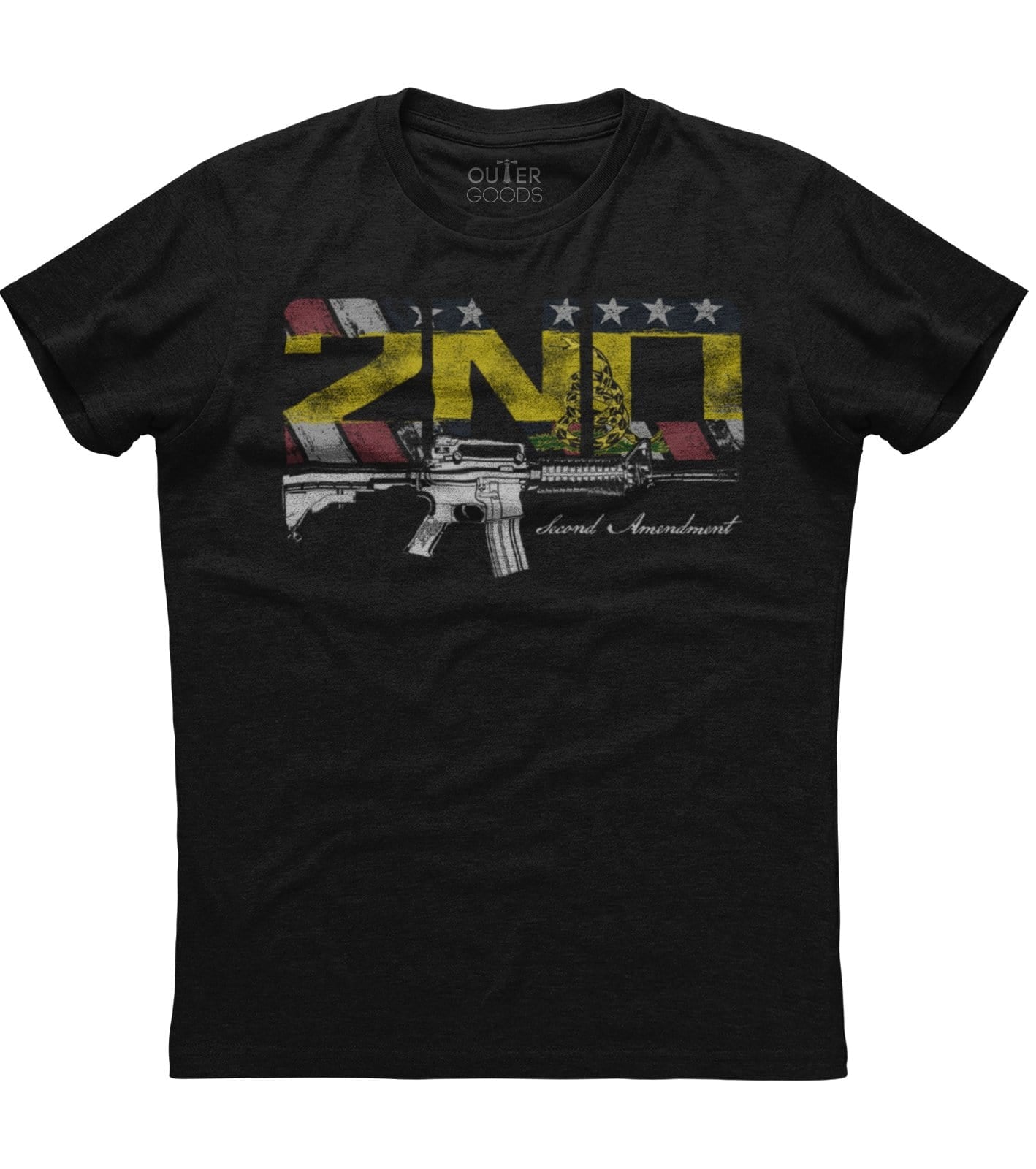 Don't Tread On Me 2nd Amendment T-Shirt (O)