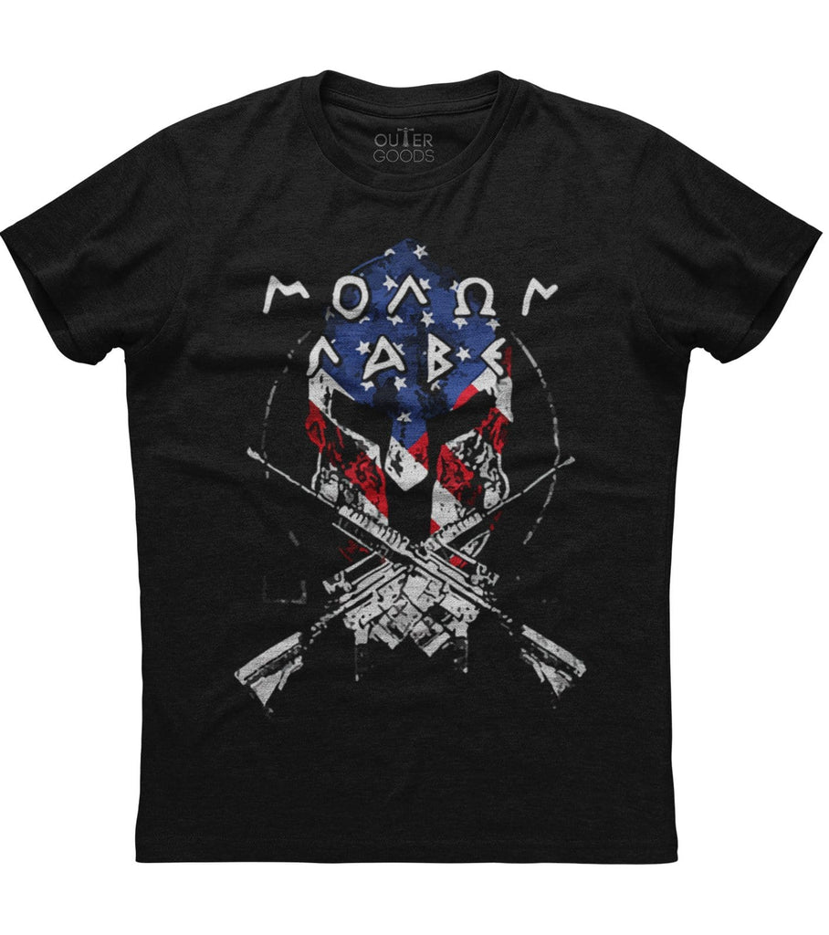 Molon Labe Gun T-Shirt (O)