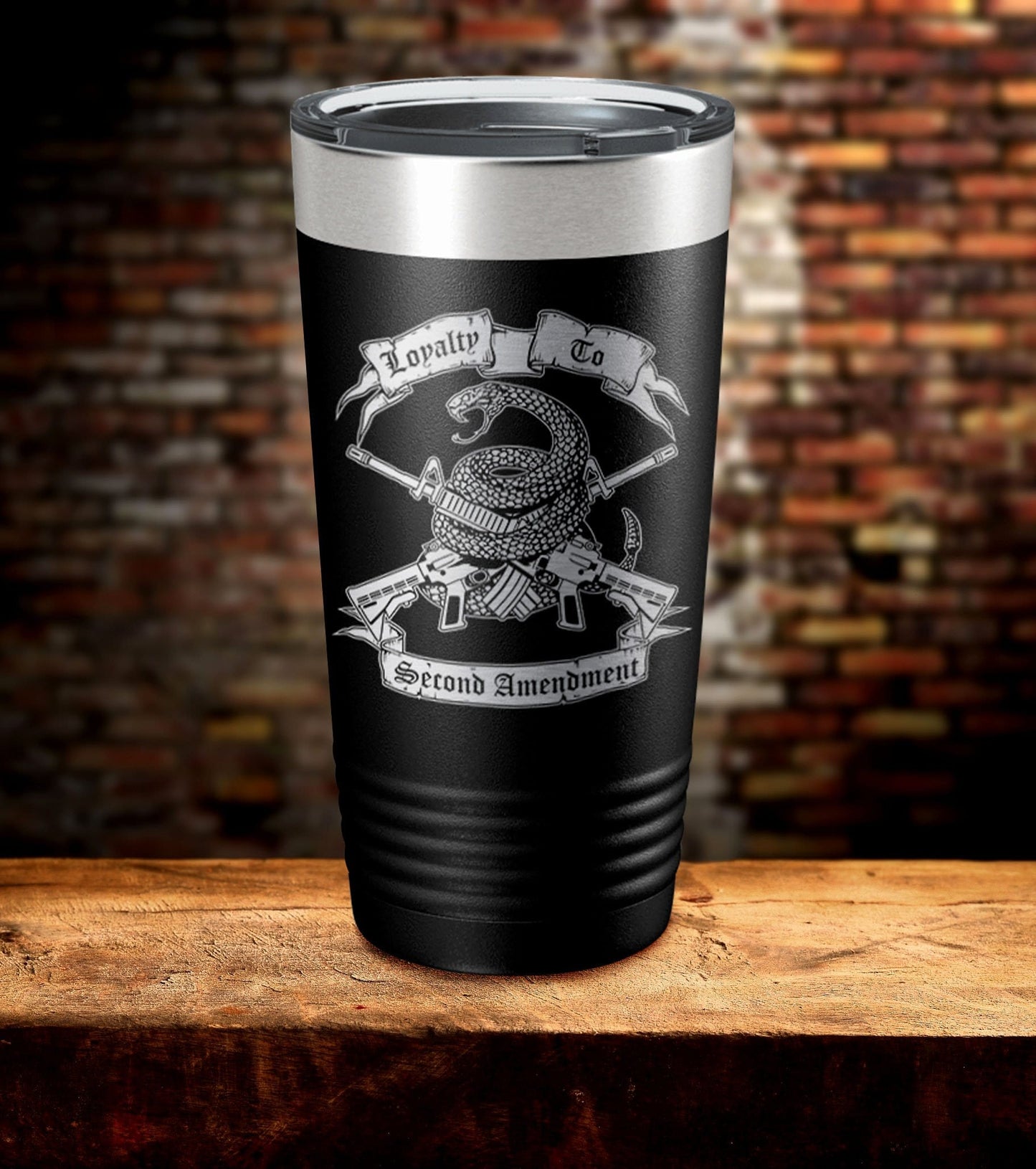 Loyalty To Second Amendment Tumbler (O)