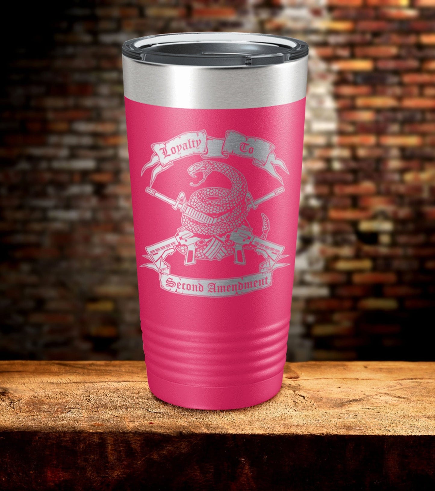 Loyalty To Second Amendment Tumbler (O)