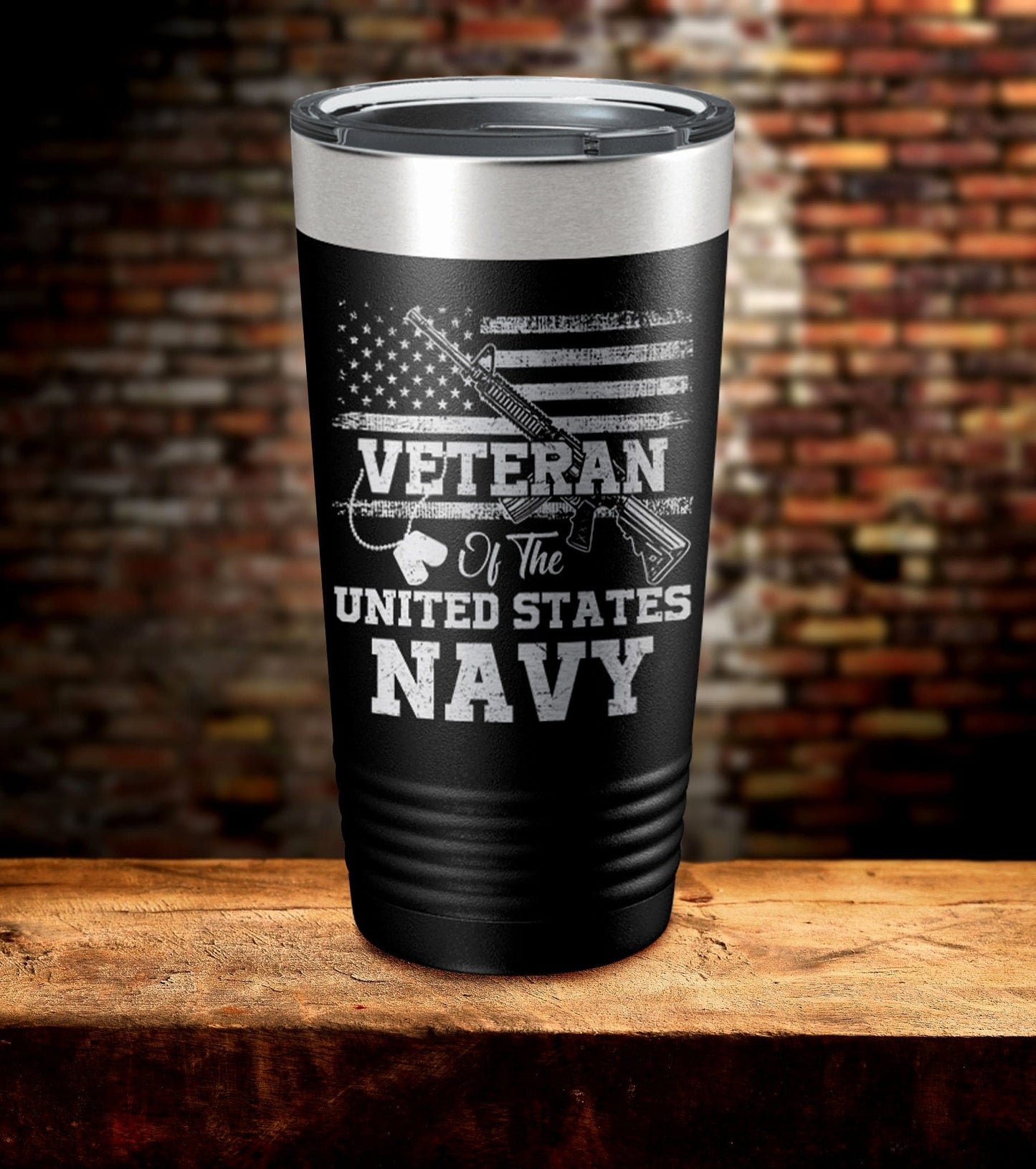 Veteran Of The United States Navy Tumbler (O)
