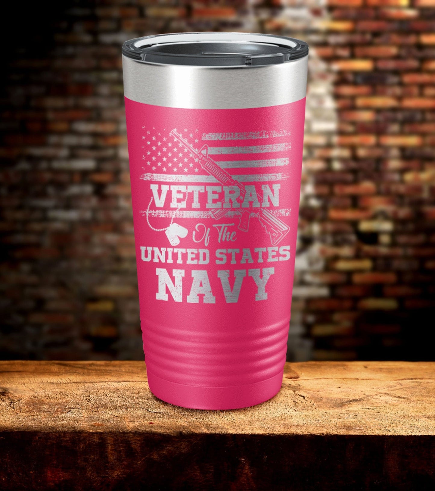 Veteran Of The United States Navy Tumbler (O)