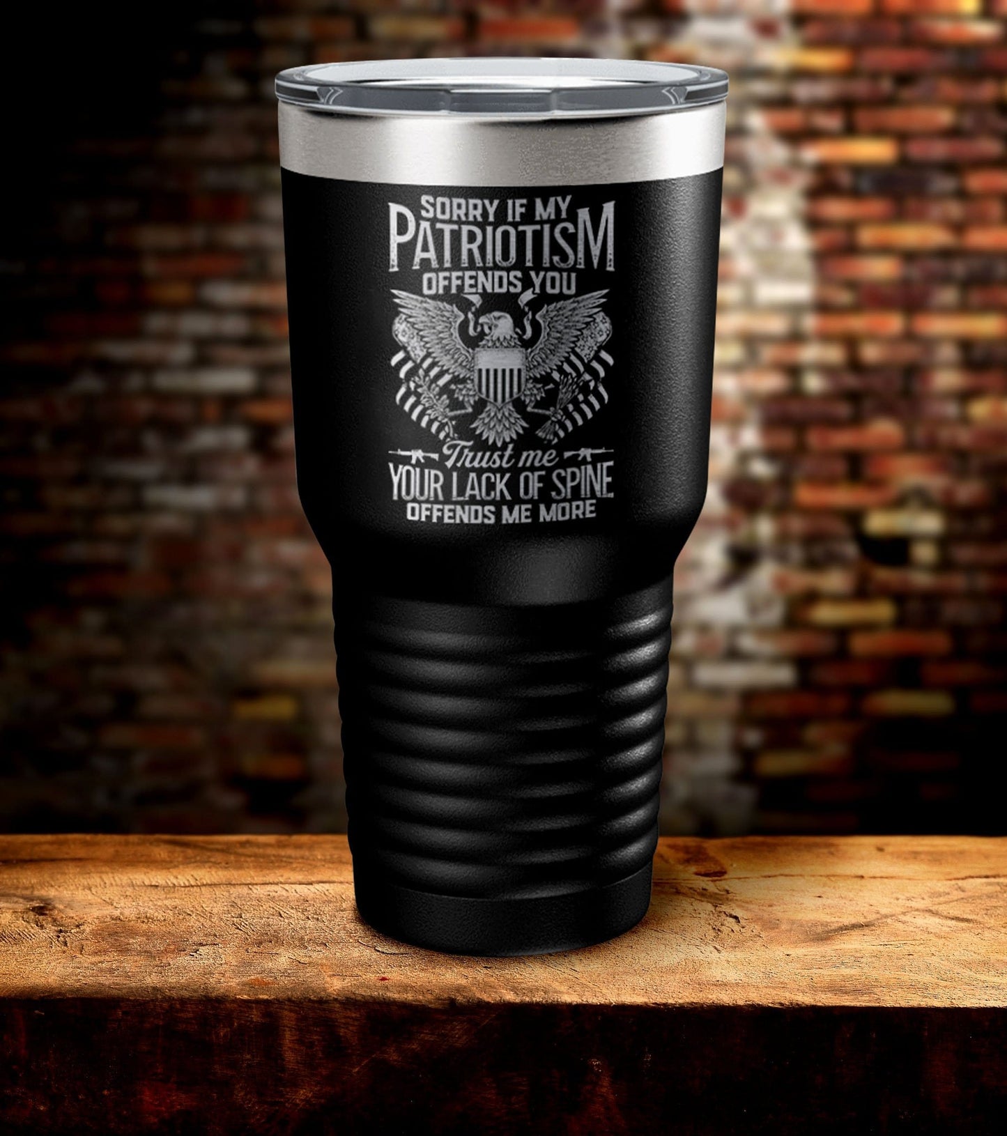 Sorry If My Patriotism Offends You Tumbler (O)