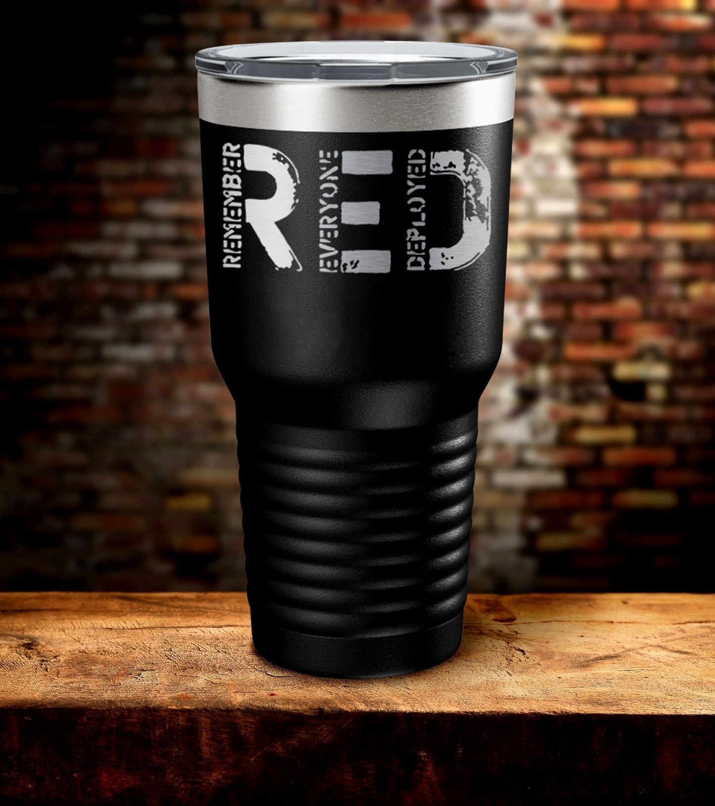 RED Remember Everyone Deployed Tumbler (O)