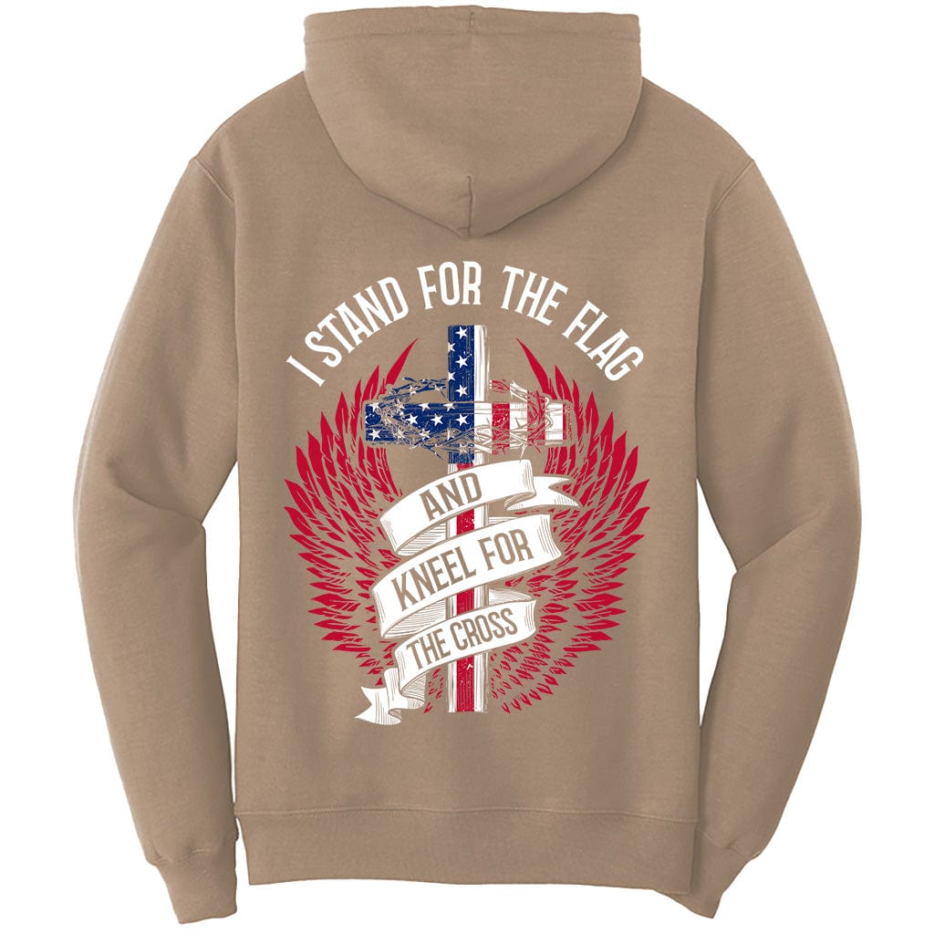 I Stand For The Flag T-Shirt Front Print (O)