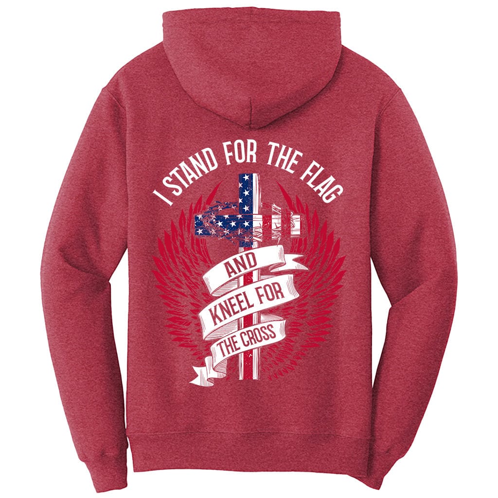 I Stand For The Flag T-Shirt Front Print (O)