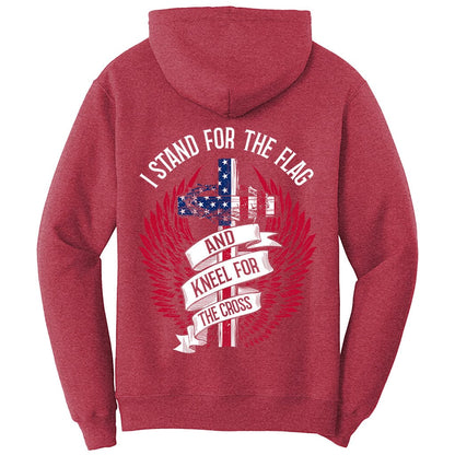 I Stand For The Flag T-Shirt Front Print (O)